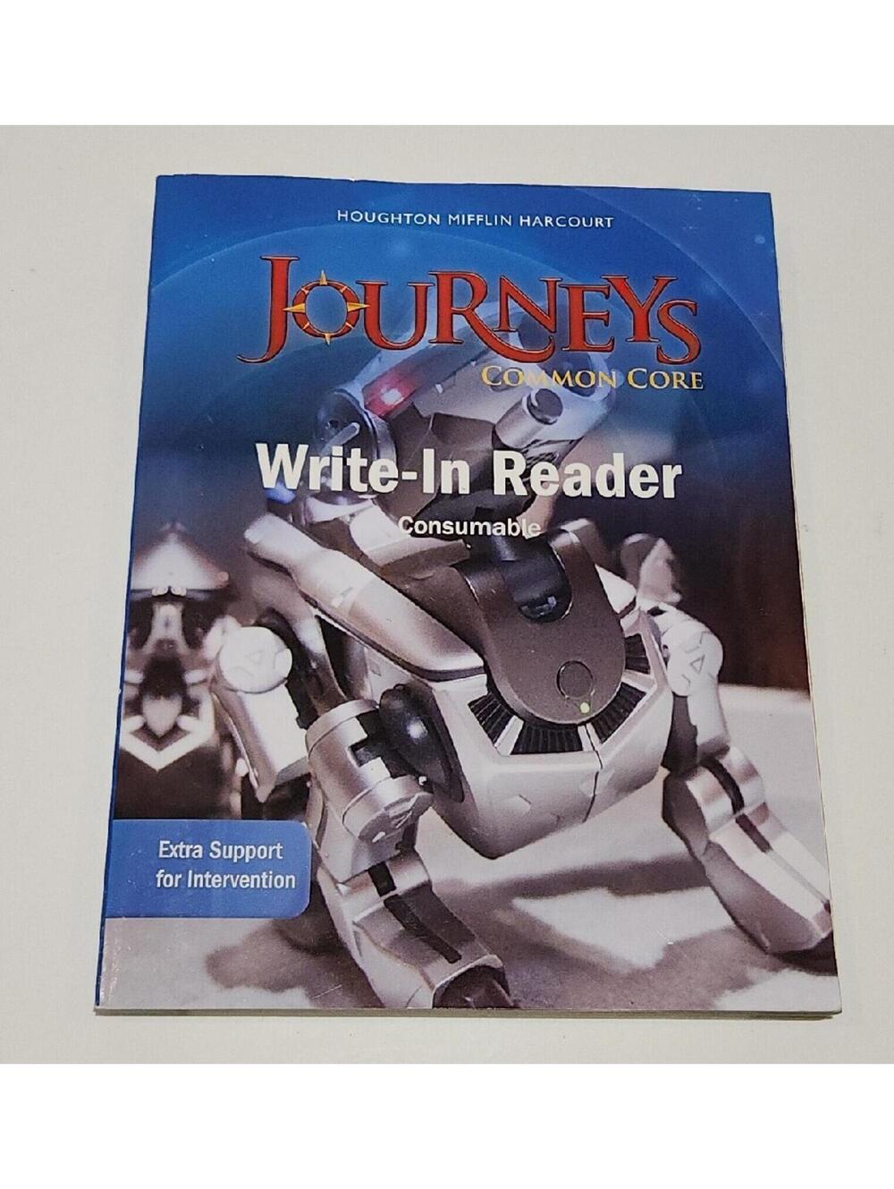 Journeys Write-In Reader Grade 4 Reading Workbook by HOUGHTON MIFFLIN HARCOURT